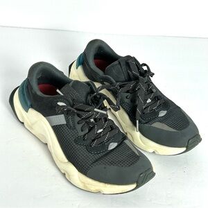 Sorel Kinetic Renegade Womens Size 7 Sneakers Lace Up Dark Gray Tennis Shoes